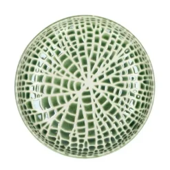 Pomax Lotus diep bord ø 20 cm porselein groen