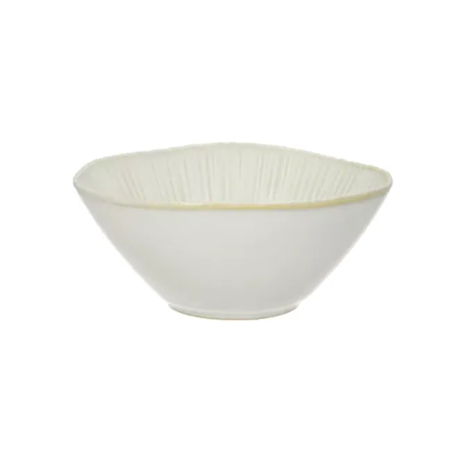 Pomax Mysa pastakom ø 19,8 cm porselein wit