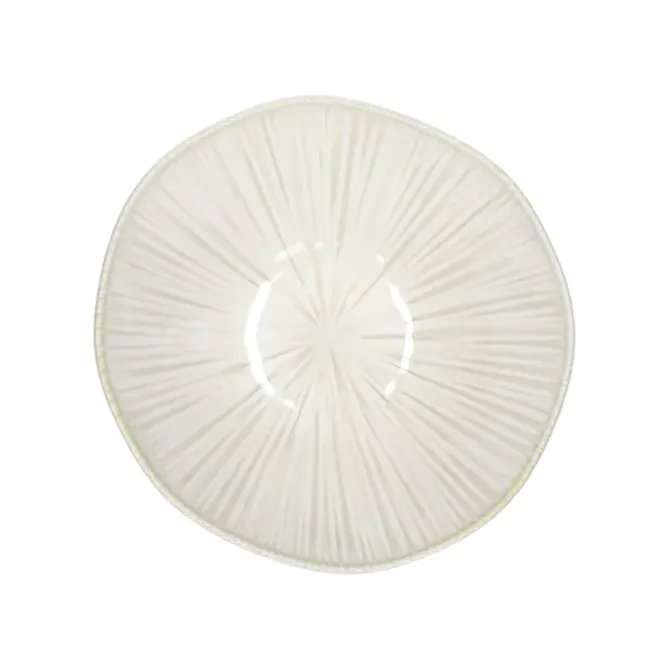 Pomax Mysa pastakom ø 19,8 cm porselein wit