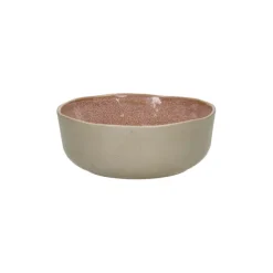 Pomax Spiro soepkom ø 16 cm aardewerk poederroze