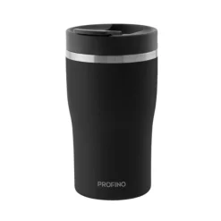 Profino Barista thermosbeker S 250 ml rvs zwart