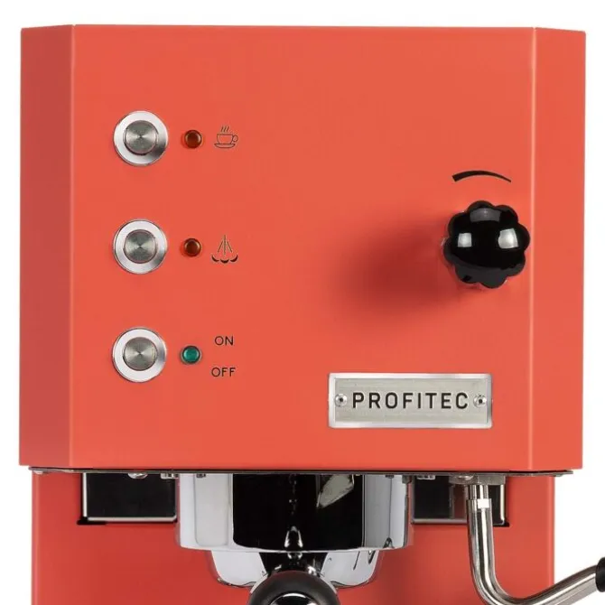 Profitec Pro 100 GO espressomachine rvs rood