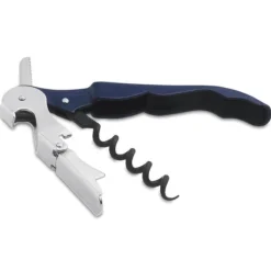 Pulltex Basic kurkentrekker rvs blauw