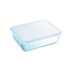 Pyrex Cook & Freeze schaal 1,5 en 2,6 liter glas 2-delig