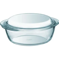 Pyrex ovenschaal met deksel 1,4 liter glas