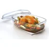 Pyrex ovenschaal met deksel 33 x 19 cm glas