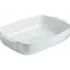 Pyrex ovenschaal 35 x 25 cm aardewerk wit