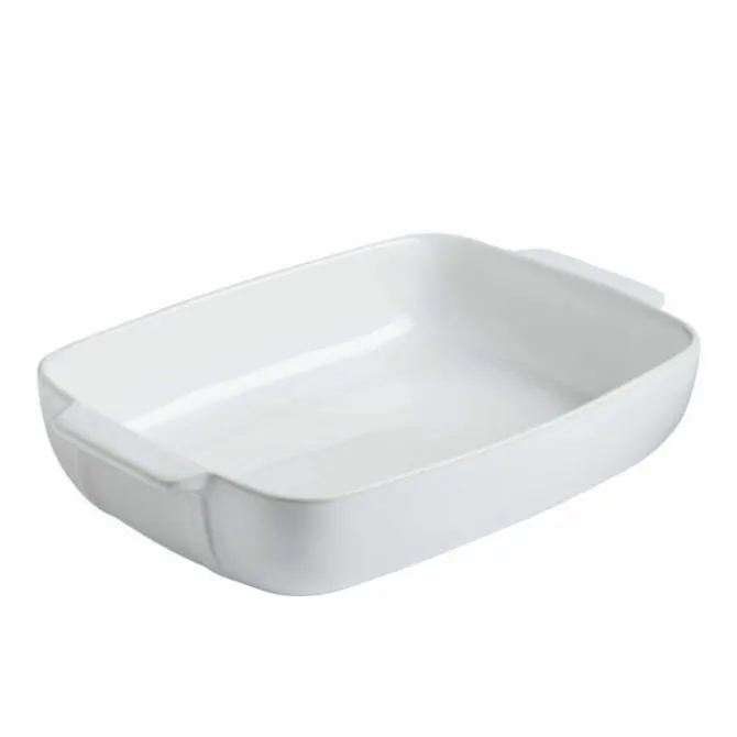 Pyrex ovenschaal 25 x 19 cm aardewerk wit
