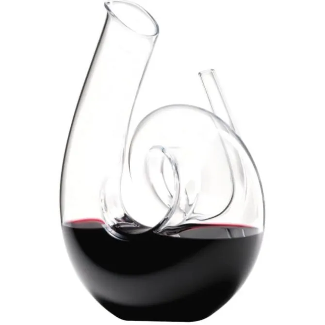 Riedel Curly Clear decanteerkaraf 1,4 liter kristalglas