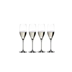 Riedel Vinum Cuvee Prestige champagneflûte kristalglas 4 stuks