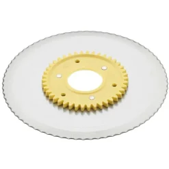 Ritter gegolfd mes voor Ritter snijmachine RI518/RI523