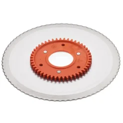 Ritter gegolfd mes voor Ritter snijmachine RI521