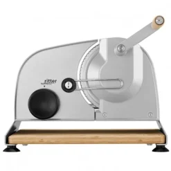 Ritter Piatto 5 handsnijmachine met bamboe plank