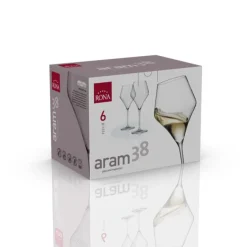 Rona Aram wijnglas 380 ml kristalglas 6 stuks