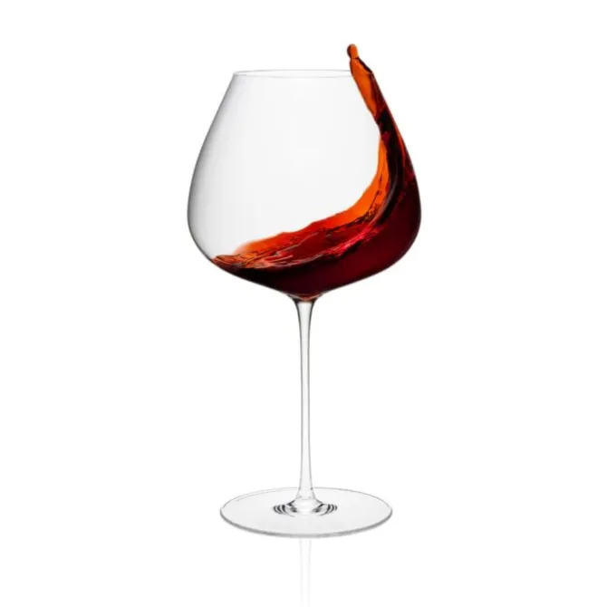 Rona Arte Burgundy wijnglas 880 ml kristalglas 2 stuks