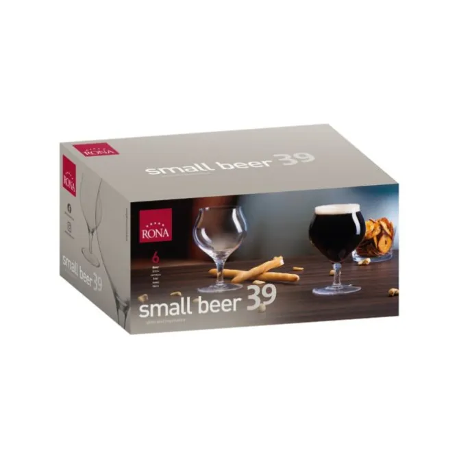Rona Beer Small bierglas 390 ml kristalglas 6 stuks