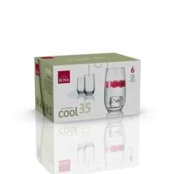 Rona Cool Mix drinkglas 350 ml kristalglas 6 stuks