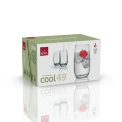 Rona Cool XL longdrinkglas 490 ml kristalglas 6 stuks