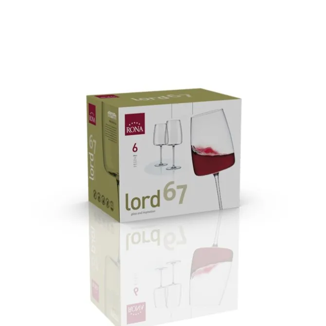 Rona Lord wijnglas 670 ml kristalglas 6 stuks
