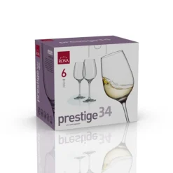 Rona Prestige wijnglas 340 ml kristalglas 6 stuks