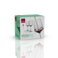 Rona Vista wijnglas 650 ml kristalglas 6 stuks