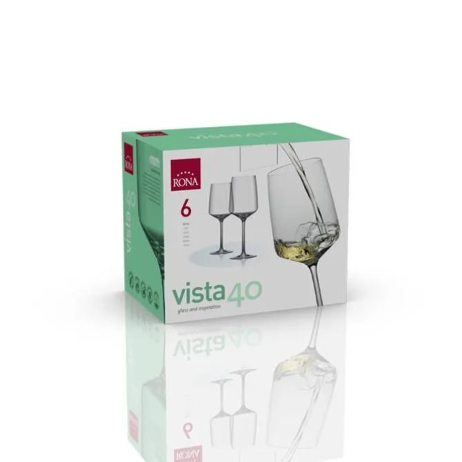 Rona Vista wijnglas 400 ml kristalglas 6 stuks