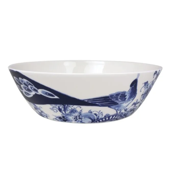 Royal Delft Peacock Symphonie schaal 27,5 cm aardewerk
