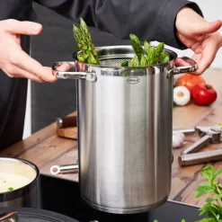 Rösle aspergepan Elegance met inzet ø 16 cm rvs