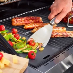 Rösle barbecue-grillspatel 25 cm rvs