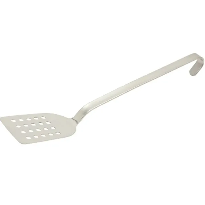 Rösle geperforeerde spatel 33 cm rvs mat