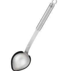 Rösle serveerlepel 32,5 cm rvs silicone