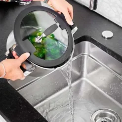 Rösle Silence Pro kookpan met glasdeksel ø 24 cm rvs
