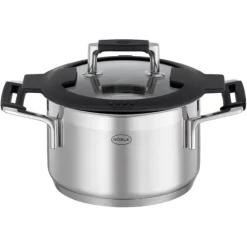 Rösle Silence Pro kookpan met glasdeksel ø 16 cm rvs