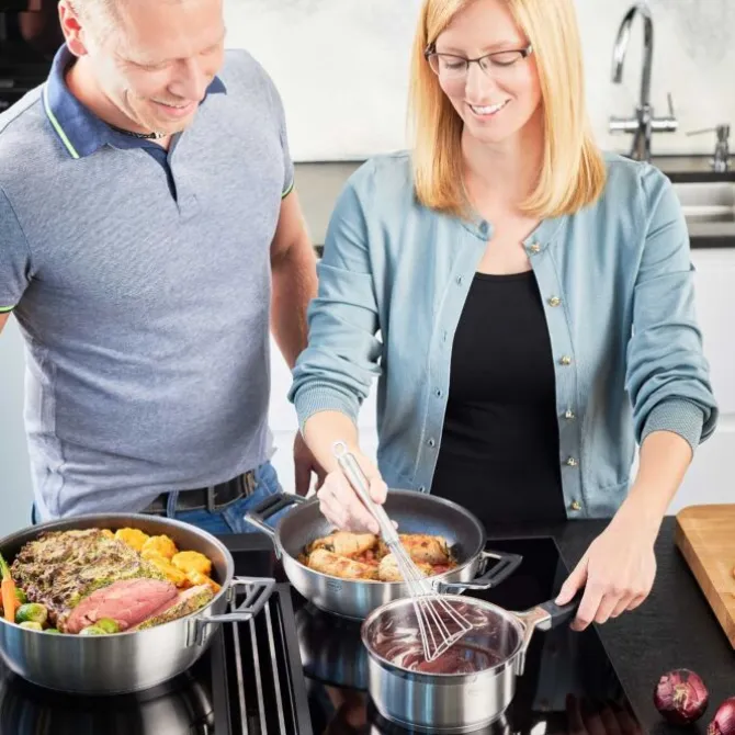 Rösle Silence Pro pannenset rvs 5-delig