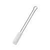 Rösle spatel 20 cm silicone wit
