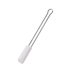 Rösle spatel 20 cm silicone wit