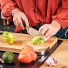 Rösle Tradition Santoku met kuiltjes 17,5 cm