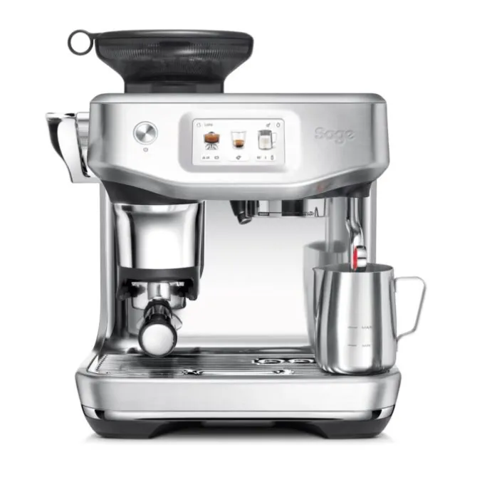 Sage the Barista Touch Impress Cold Brushed Stainless Steel