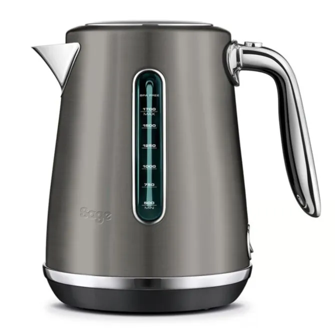 Sage The Soft Top Luxe Kettle waterkoker Black Stainless Steel