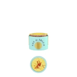 Sal de Ibiza Fleur de Sel saffraan 28 gram