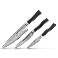Samura Damascus messenset damaststaal 3-delig