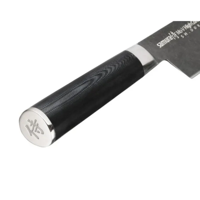 Samura MO-V Stonewash koksmes 20 cm AUS-8 staal