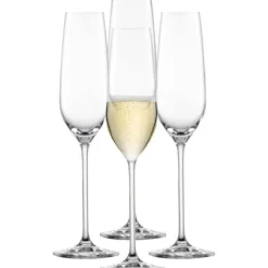 Schott Zwiesel Fortissimo 7 champagneglazen 240 ml kristalglas 4 stuks