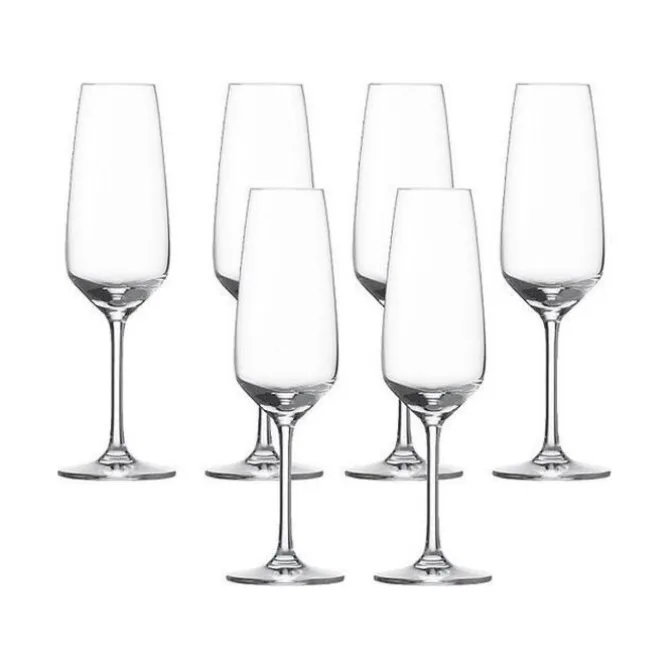 Schott Zwiesel Taste 7 champagneglas 283 ml kristalglas 6 stuks