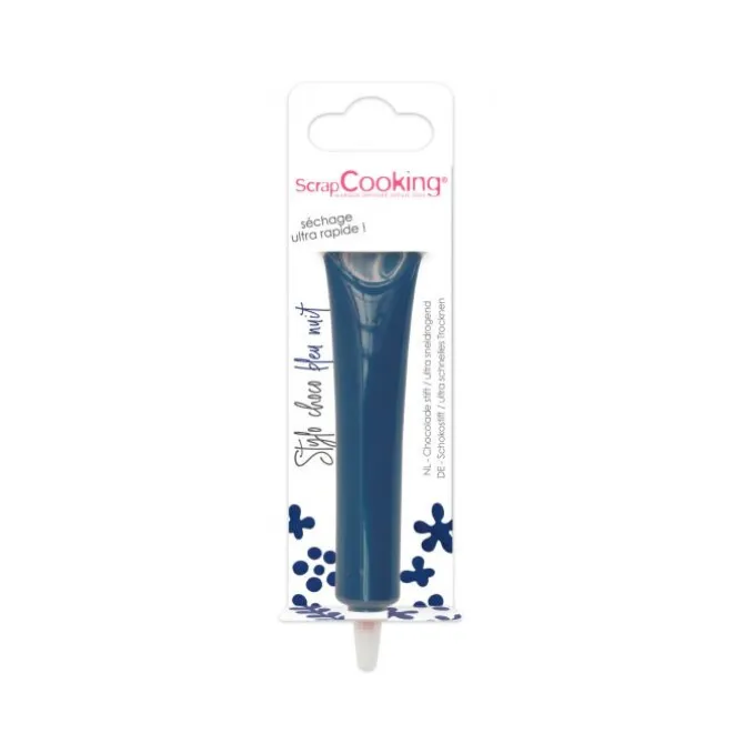 ScrapCooking chocolade decoratiepen 25 gram bruin