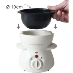 ScrapCooking chocoladefondueset voor 250 gram wit