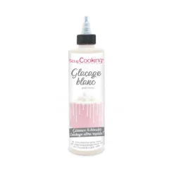 ScrapCooking glazuur met chocoladesmaak 130 gram wit