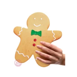 Scrapcooking koekjes uitsteekvorm XXL gingerman 29 cm rvs