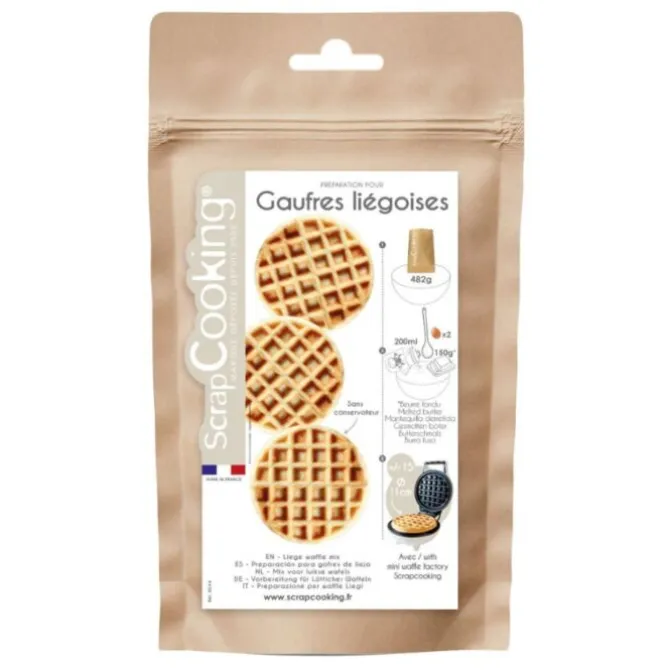 Scrapcooking Luikse wafelmix 480 gram