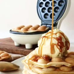 ScrapCooking Mini elektrische bubbelwafelmaker